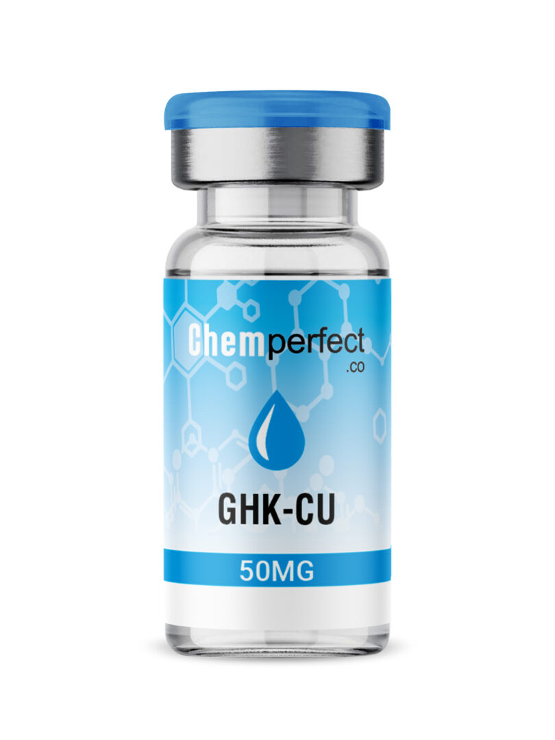 Exclusive Mockups for Branding and Packaging Design GHK-CU Peptide (Copper) 50mg - Research Chemicals Online